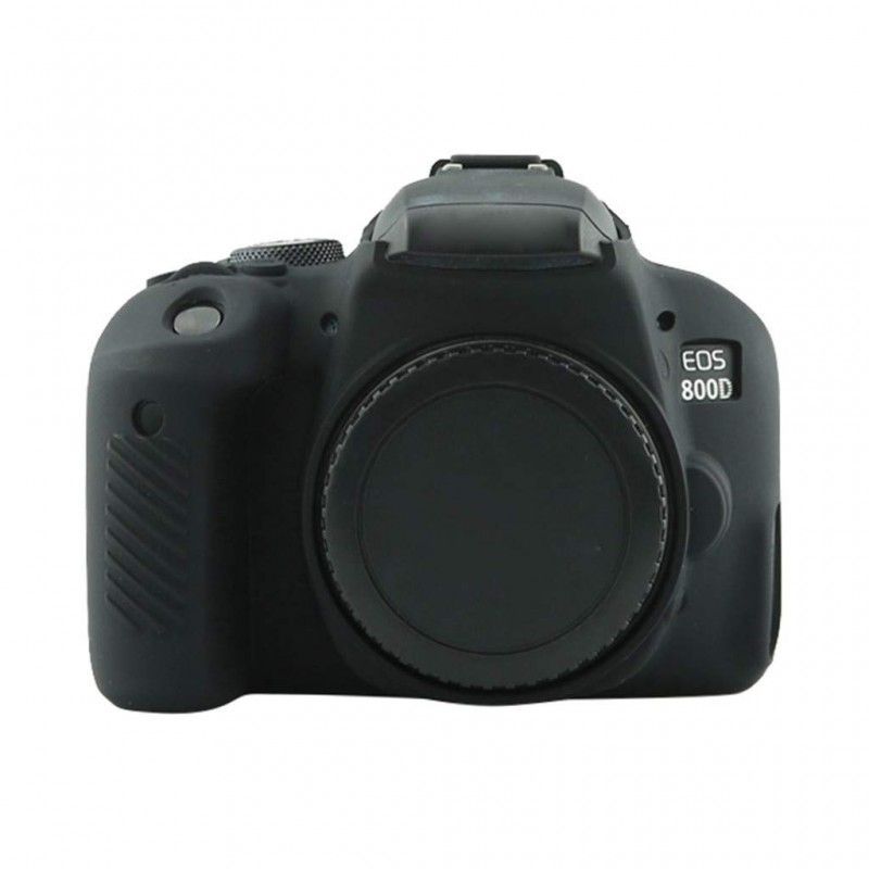 762-thickbox_default-کاor-ژlh-ای-dorbیn-کاnn-800D.jpg کاور سیلیکونی دوربين کانن رنگ مشکی canon 850D Cover black - تصویر 1
