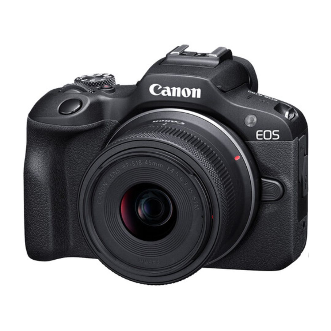 Canon-EOS-R100-Mirrorless-Camera-with-18-45mm-Lens-01.jpg دوربین کانن Canon EOS R100 Mirrorless Camera with 18-45mm Lens - تصویر 1