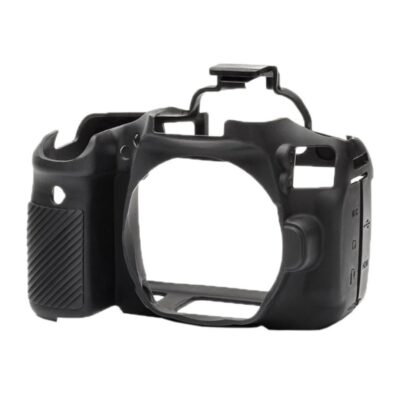 کاور دوربین ژله‌ای مشکی مشابه اصلی Canon 90D Cover