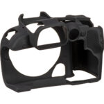 کاور سیلیکونی دوربين کانن رنگ مشکی canon R10 Cover black - تصویر 2