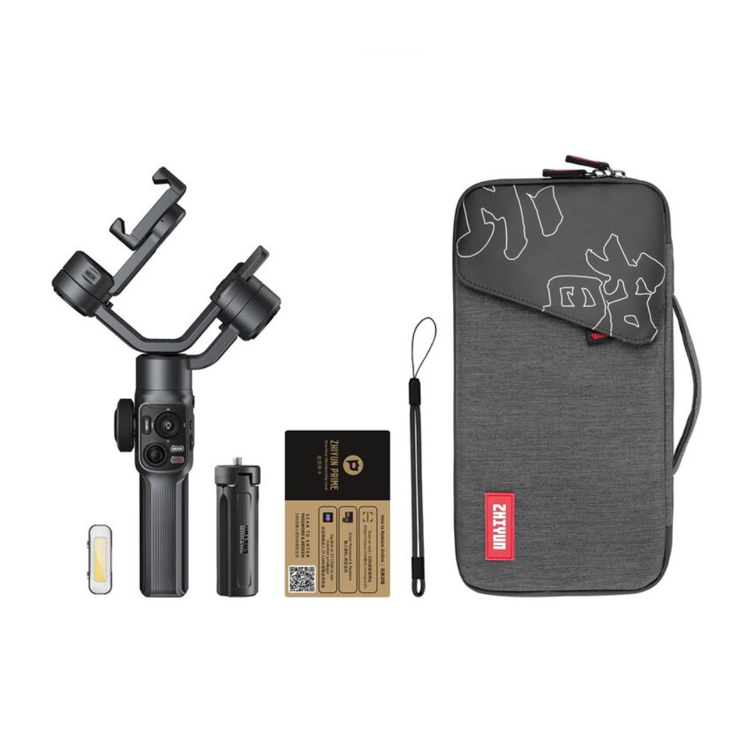 Zhiyun-Tech-Smooth-5-03.jpg گیمبال موبایل ژیون تک Zhiyun-Tech Smooth 5 Smartphone Gimbal Combo - تصویر 1