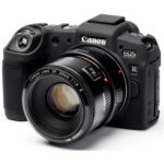 کاور سیلیکونی دوربين کانن رنگ مشکی canon RP Cover black - تصویر 3