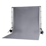 فون مخمل طوسی 3x5