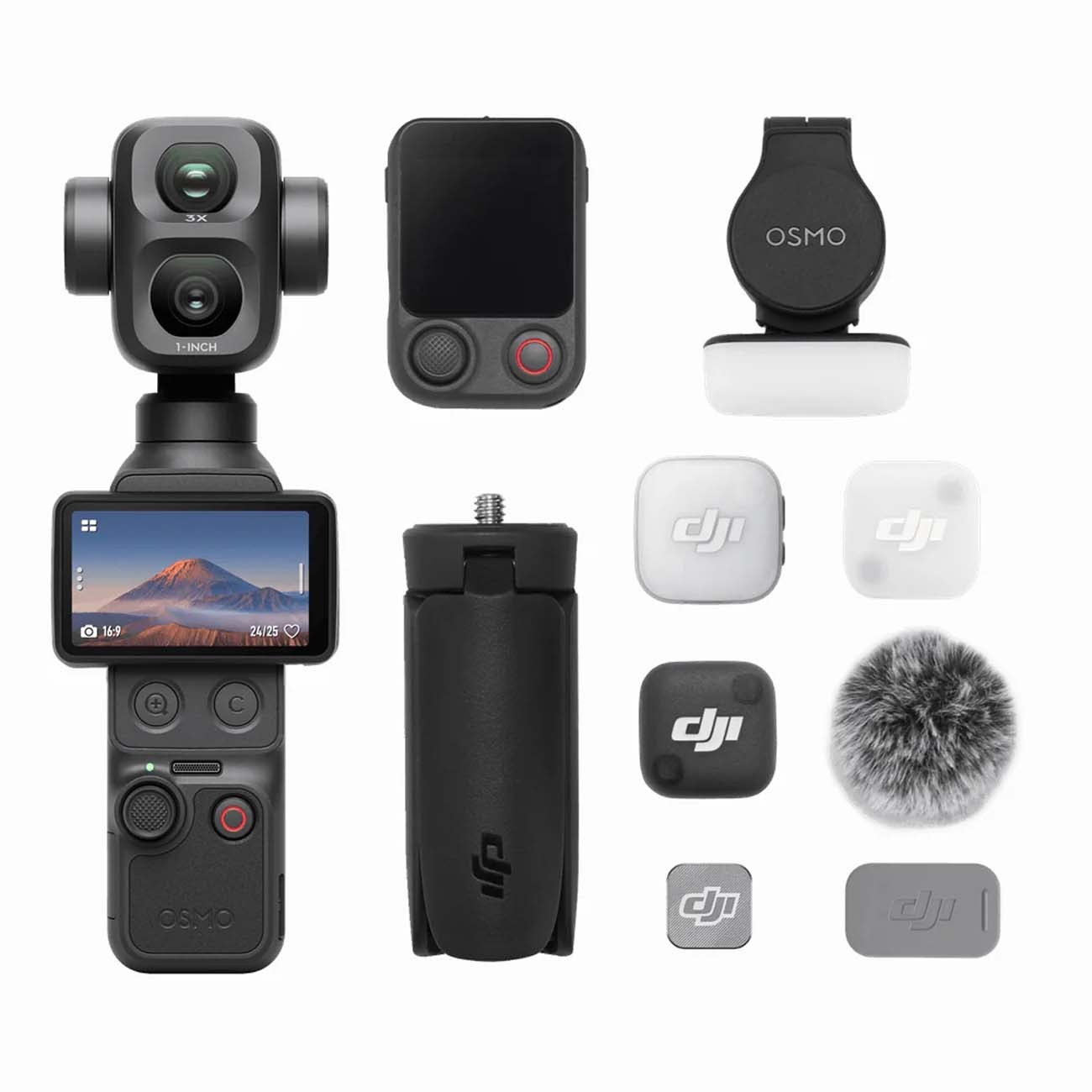 120 دوربین اسمو پاکت دیجیآی DJI Osmo Pocket 4P Vlog Combo - تصویر 1