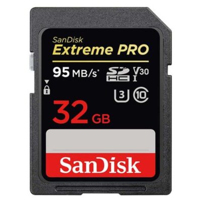 کارت حافظه SanDisk SD 32GB Extreme Pro 95MB/S 633X