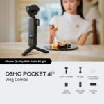 دوربین اسمو پاکت دی‌جی‌آی DJI Osmo Pocket 4P Vlog Combo - تصویر 6