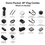 دوربین اسمو پاکت دی‌جی‌آی DJI Osmo Pocket 4P Vlog Combo - تصویر 7