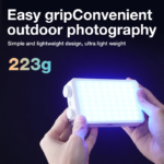 نور ثابت LED پرتابل مدل VL 40 توان 40 وات واقعی برند Ovoo - تصویر 3