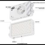 نور ثابت LED پرتابل مدل VL 40 توان 40 وات واقعی برند Ovoo - تصویر 5
