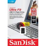 فلاش SanDisk 64GB Ultra Fit USB 3.1 - تصویر 2