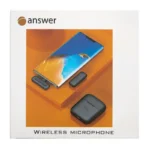 میکروفون بی سیم یقه ای انسر Answer J13 Wirreless Microphone