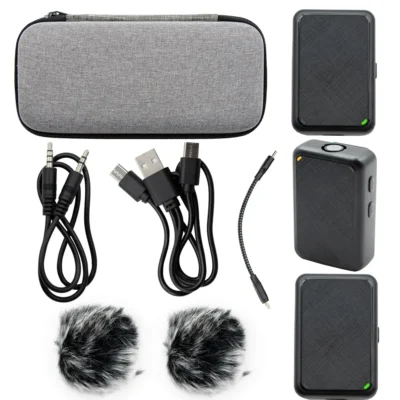میکروفون بی سیم انسر Answer K66 2in1 Wirreless Microphone