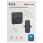 میکروفون بی سیم انسر Answer K63 Wirreless Microphone - تصویر 4