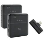 میکروفون بی سیم یقه ای انسر Answer SX8 2in1 Wirreless Microphone - تصویر 2