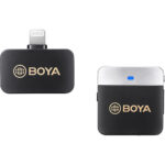 میکروفون بویا مدل BOYA BY-M1V5 Wireless Microphone System with Lightning Connector for iOS Devices