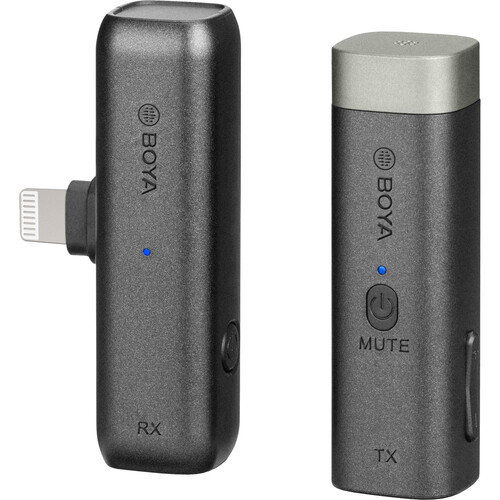 BOYA-BY-WM3D-Digital-True-Wireless-Microphone-System-for-iOS-Devices-01 میکروفون بویا مدل BOYA BY-WM3D Digital True-Wireless Microphone System for iOS Devices - تصویر 1