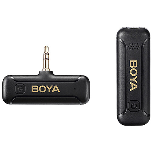 BOYA-BY-WM3T2-M1-Mini-Wireless-Microphone-System-for-Cameras-and-Smartphones میکروفون بویا مدل BOYA BY-WM3T2-M1 Mini Wireless Microphone System for Cameras and Smartphones - تصویر 1