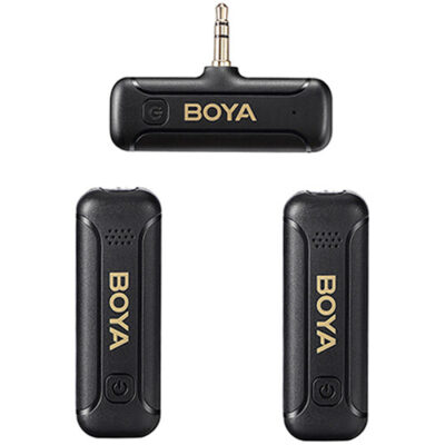 میکروفون بویا مدل BOYA BY-WM3T2-M2 2-Person Mini Wireless Microphone System for Cameras and Smartphones