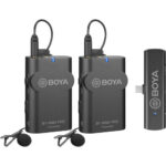 میکروفون بویا مدل BOYA BY-WM4 PRO-K6 Two-Person Digital Wireless Omni Lavalier Microphone System for USB-C Devices