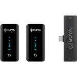 میکروفون بویا مدل BOYA BY-XM6-S6 Digital True-Wireless 2-Person Microphone System with USB Type-C for Mobile Devices