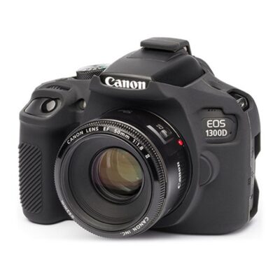 کاور دوربین ژله‌ای مشکی Canon 1300D Cover