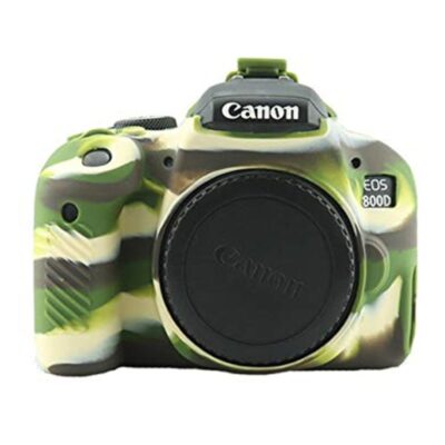 کاور دوربین ژله ای قرمز مشابه اصلی Canon 800D cover