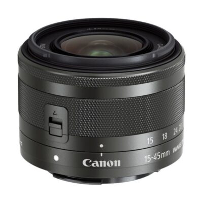 لنز کانن Canon EF-M 15-45mm f/3.5-6.3 IS STM Lens (Graphite)