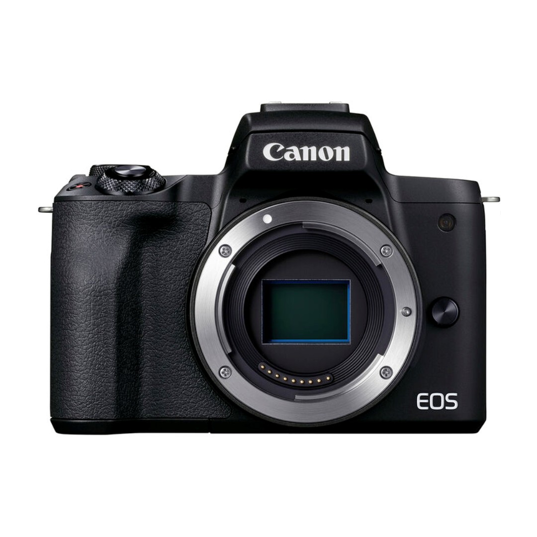 Canon-EOS-M50-Mark-II-Mirrorless-Camera-Black-01 دوربین عکاسی کانن Canon EOS M50 Mark II Mirrorless Camera (Black) - تصویر 1