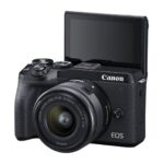 دوربین عکاسی کانن Canon EOS M6 Mark II Mirrorless Camera with 15-45mm Lens (Black) - تصویر 4