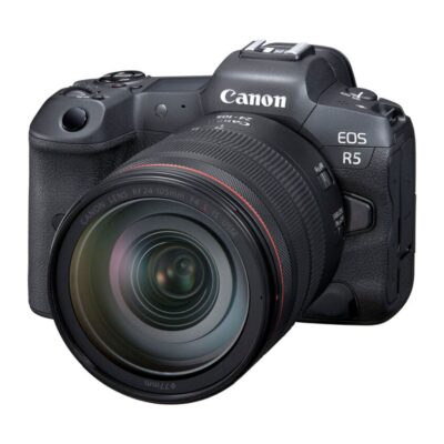 دوربین عکاسی کانن Canon EOS R5 Mirrorless Camera with 24-105mm f/4 Lens
