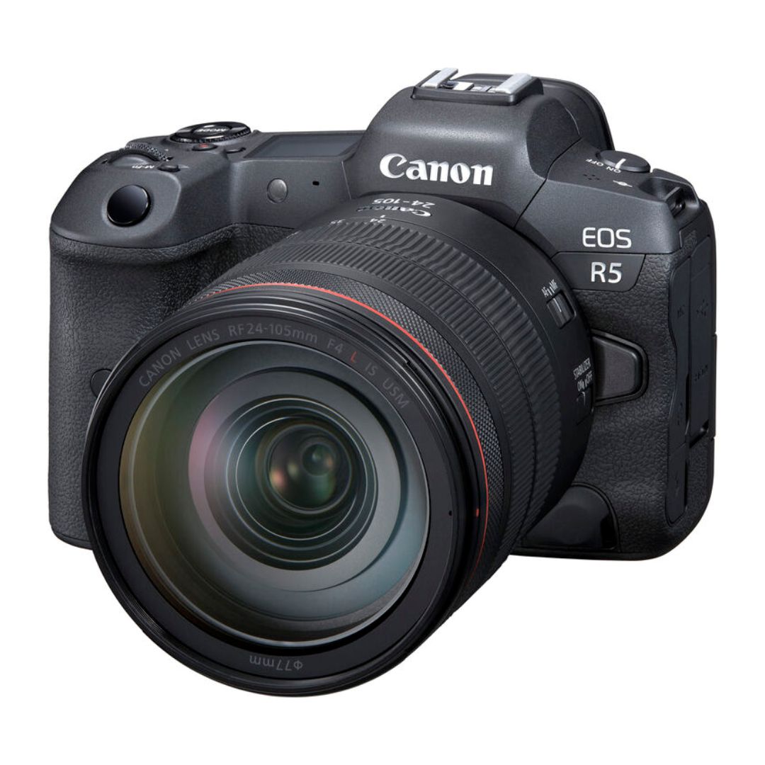 Canon-EOS-R5-Mirrorless-Camera-with-24-105mm-f4-Lens-01 دوربین عکاسی کانن Canon EOS R5 Mirrorless Camera with 24-105mm f/4 Lens - تصویر 1