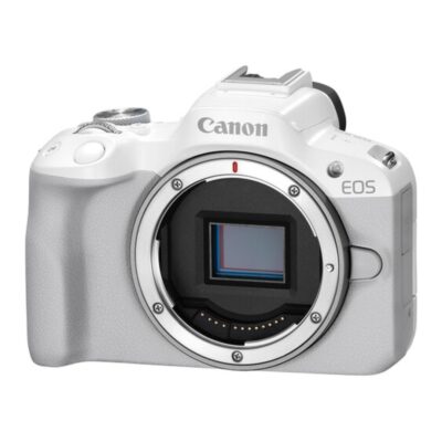 دوربین عکاسی کانن رنگ سفید Canon EOS R50 Mirrorless Camera (White)