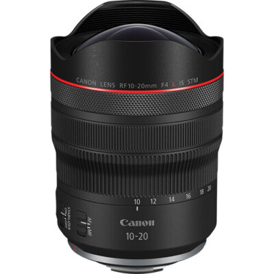 لنز کانن مانت ار اف Canon RF 10-20mm f/4 L IS STM Lens (Canon RF)