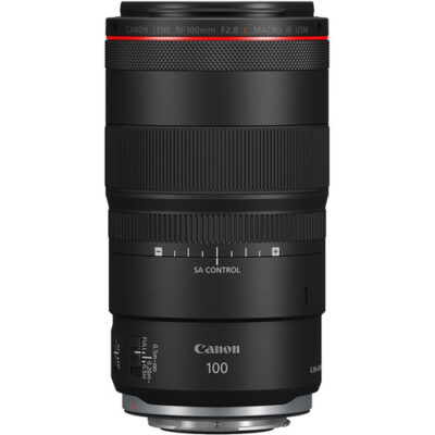 لنز کانن مانت ار اف Canon RF 100mm f/2.8 L Macro IS USM Lens