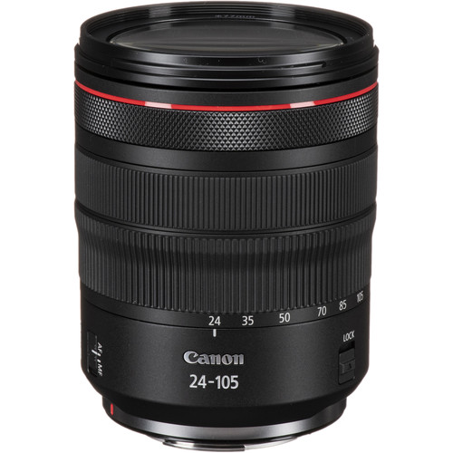 Canon-RF-24-105mm-f4-L-IS-USM-Lens-01 لنز کانن مانت ار اف Canon RF 24-105mm f/4 L IS USM Lens - تصویر 1