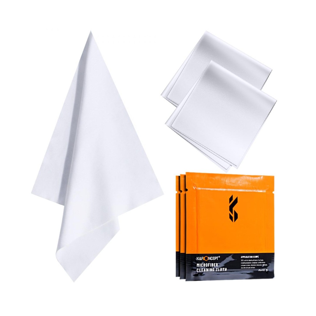 Cleaning-cloth-set-needle-a-dust-free-cleaning-cloth-dry-cloth-white-15-15cm-CPE-with-3-pieces-01 پارچه تمیز کننده کی اند اف Cleaning cloth set needle a dust-free cleaning cloth dry cloth white 15*15cm CPE with 3 pieces - تصویر 1