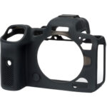 کاور سیلیکونی دوربين کانن رنگ مشکی canon R5 Cover black