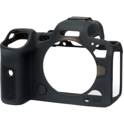 کاور سیلیکونی دوربين کانن رنگ مشکی canon R5 Cover black