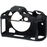کاور سیلیکونی دوربين کانن رنگ مشکی canon R5 Cover black - تصویر 2