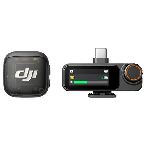DJI-Mic-3-Compact-Wireless-Microphone-System-01 میکروفن بیسیم DJI Mic 3 یک کاربره مدل DJI Mic 3 Compact Wireless Microphone System - تصویر 1