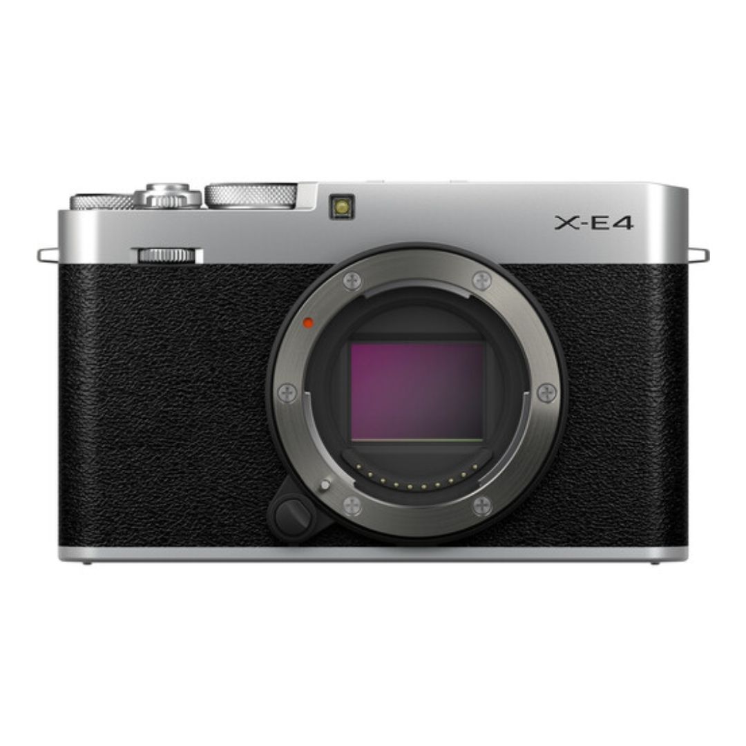 FUJIFILM-X-E4-Mirrorless-Camera-Silver-03 دوربین عکاسی فوجی فیلم FUJIFILM X-E4 Mirrorless Camera (Silver) - تصویر 1
