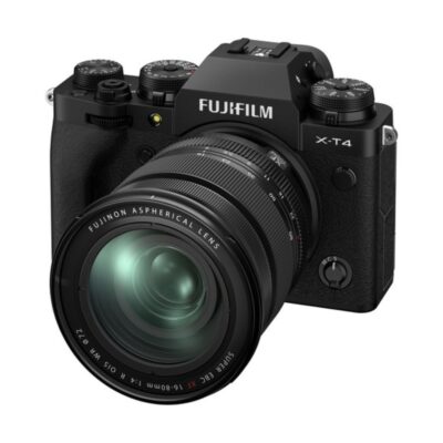 دوربین عکاسی فوجی فیلم FUJIFILM X-T4 Mirrorless Camera with 16-80mm Lens (Black)