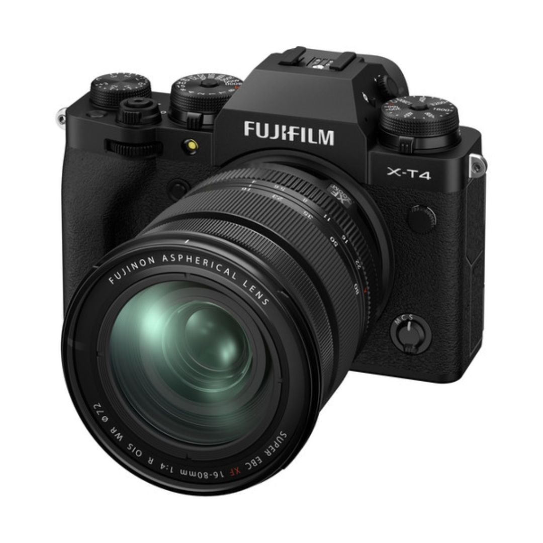 FUJIFILM-X-T4-Mirrorless-Camera-with-16-80mm-Lens-Black-01 دوربین عکاسی فوجی فیلم FUJIFILM X-T4 Mirrorless Camera with 16-80mm Lens (Black) - تصویر 1