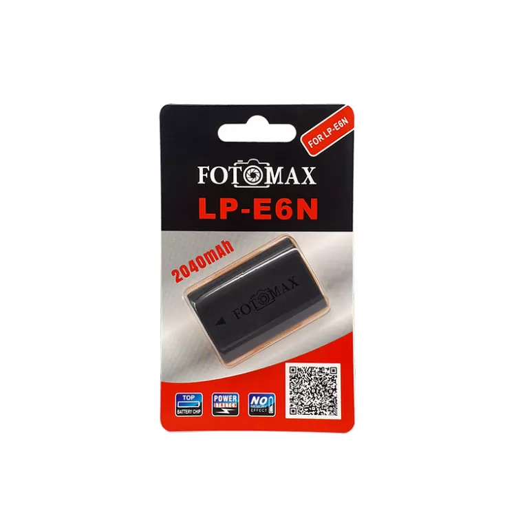 Fotomax-LP-E6N-2040mAh باتری دوربین کانن Fotomax LP-E6N 2040mAh - تصویر 1