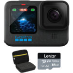 دوربین ورزشی گوپرو هیرو ۱۲ به همراه کیف و کارت حافظه GoPro HERO12 Black Basic Accessory Bundle