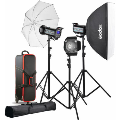 کیت فلاش گودکس Godox QS400II 3-Light Studio Flash Kit