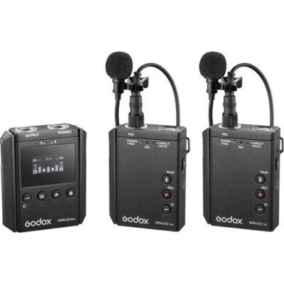 میکروفون گودوکس مدل Godox WMicS2 UHF Compact 2-Person Wireless Microphone