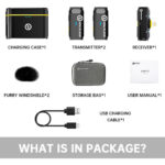 میکروفون بی‌سیم هالی لند Hollyland LARK C1 DUO 2-Person Wireless Microphone System with Lightning Connector for iOS Devices (Black, 2.4 GHz) - تصویر 2