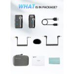 میکروفون بی‌سیم هالی لند Hollyland LARK M1 SOLO Wireless Microphone System (2.4 GHz) - تصویر 2