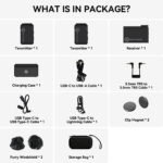 میکروفون بی‌سیم هالی لند Hollyland LARK MAX Duo 2-Person Wireless Microphone System (2.4 GHz, Black) - تصویر 3